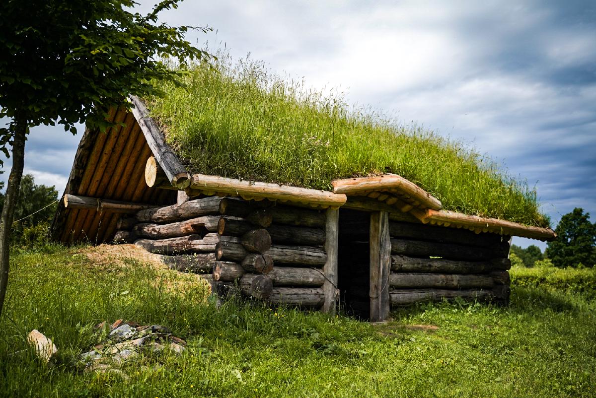 Basket weaver’s house and workshop