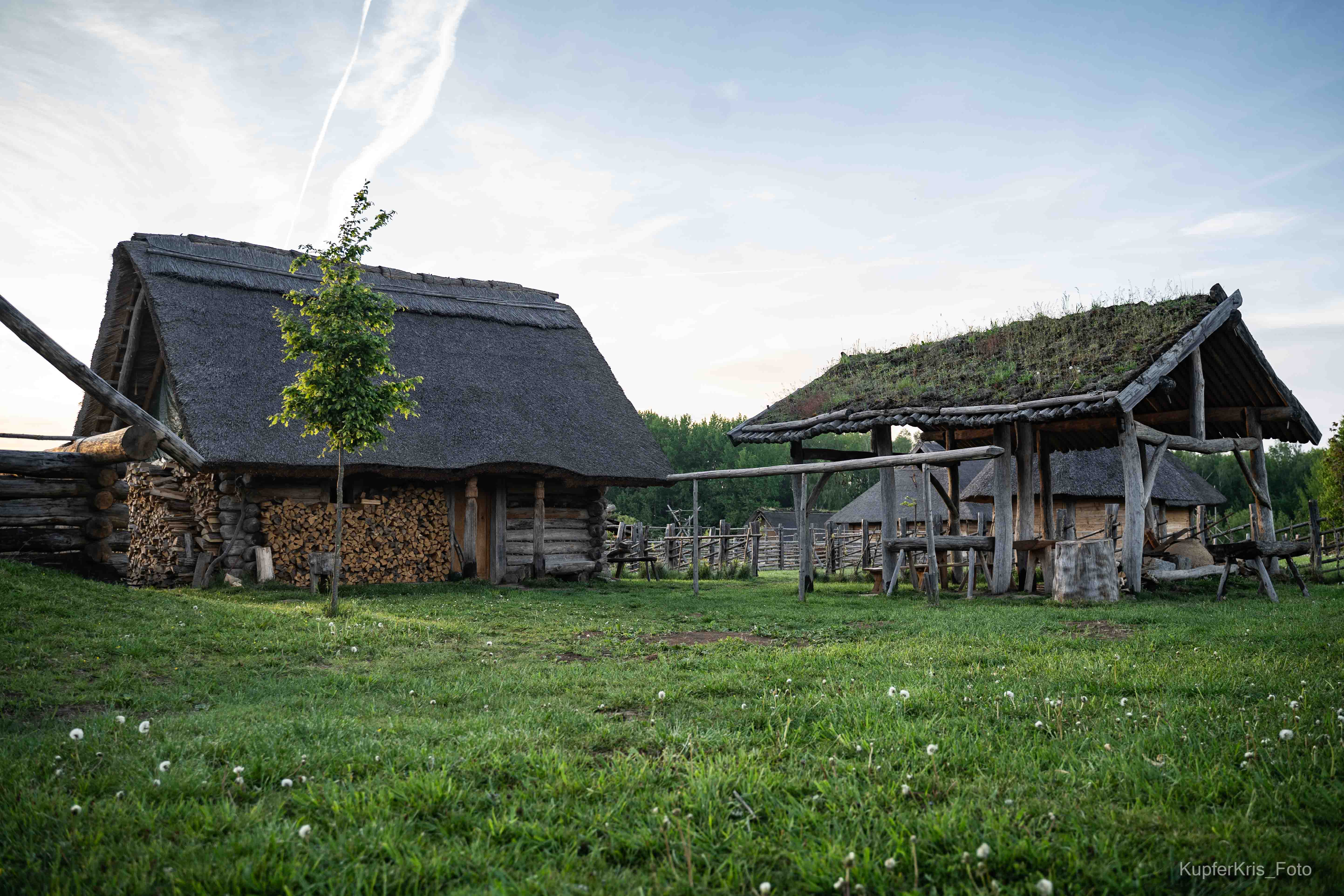 Venkovní kuchyň s chlebovou pecí